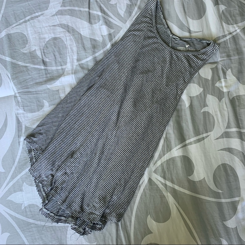 American Eagle Striped Tank Top